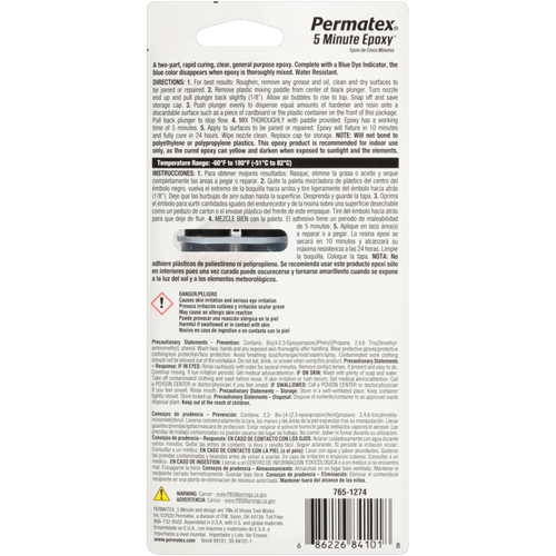 Permatex 5 Minute Epoxy Gel 25mL PX84101 thumbnail