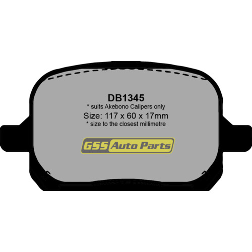Ultima Front Brake Disc Rotors (Pair) & CERAMIC Brake Pads AAP735 DB1345C thumbnail