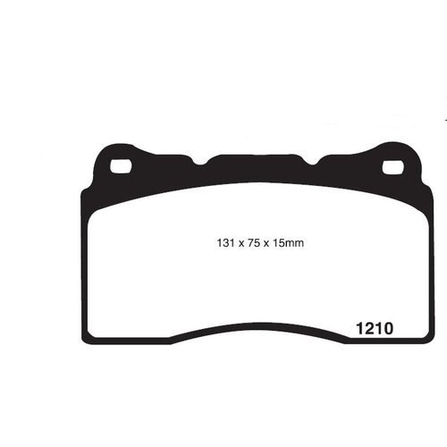 RDA Front Brake Disc Rotors (pair) & Heavy Duty Brake Pads RDA8361-RDX2161 RDA8361 thumbnail