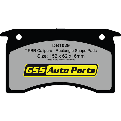Front Brake Disc Pads TG1029N DB1029 thumbnail