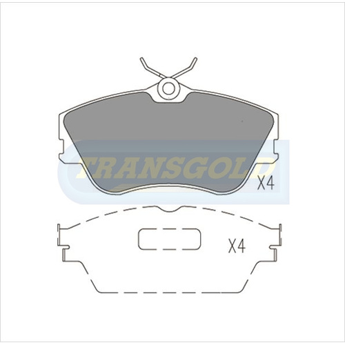 Front Brake Disc Pads TG1349N DB1349 thumbnail