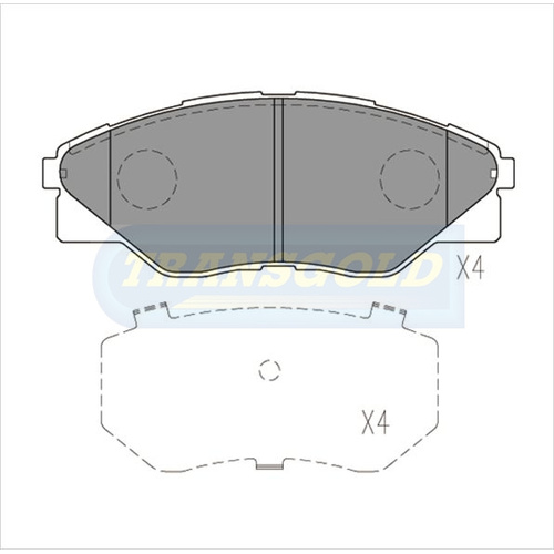 Front Brake Disc Pads TG1985N DB1985 thumbnail