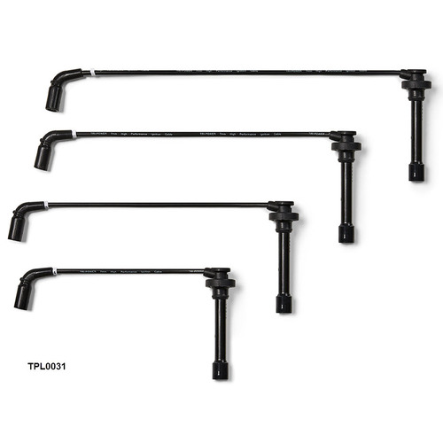 Tri-Power & Goss Ignition Leads, Spark Plugs, And Coil Set - 7Mm, Black TPL0031-TPX004C thumbnail