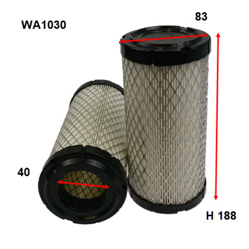 Wesfil Cooper Air Filter Wa1030 Hda5964 thumbnail