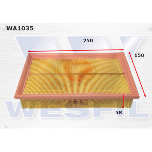 Wesfil Cooper Air Filter Wa1035 A1511 thumbnail