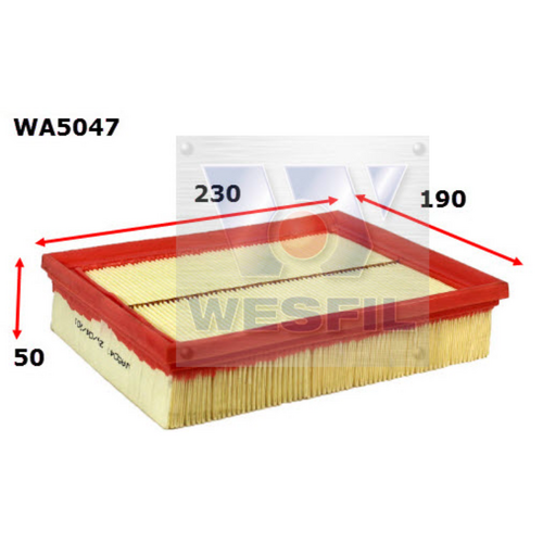 Wesfil Cooper Air Filter Wa5047 thumbnail