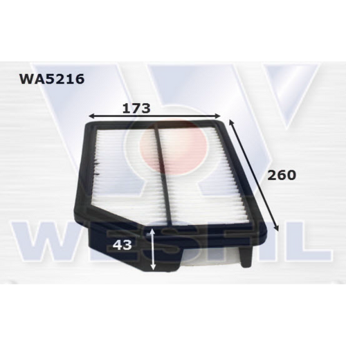 Wesfil Cooper Air Filter Wa5216 A1820 thumbnail