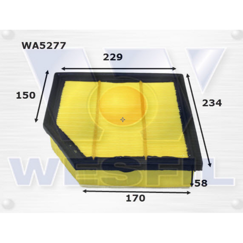 Wesfil Cooper Air Filter Wa5277 A1848 thumbnail