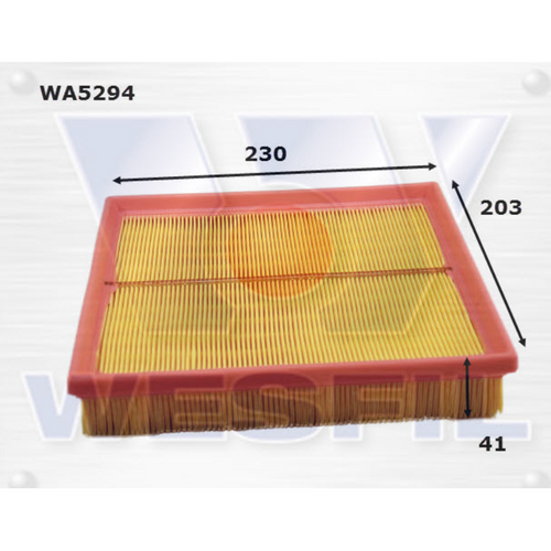 Wesfil Cooper Air Filter A1850 WA5294 thumbnail