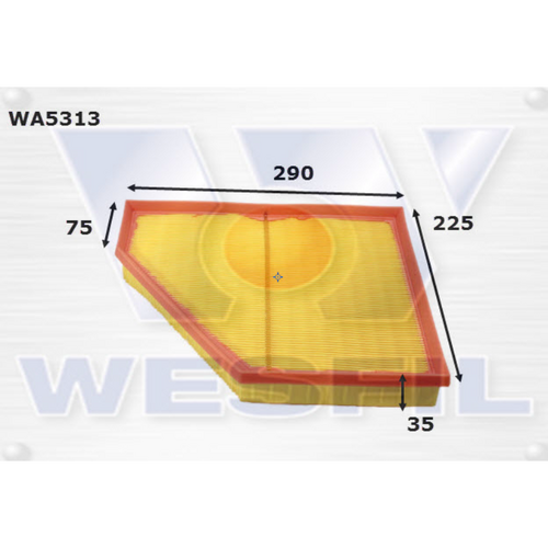 Wesfil Cooper Air Filter Wa5313 A1928 thumbnail
