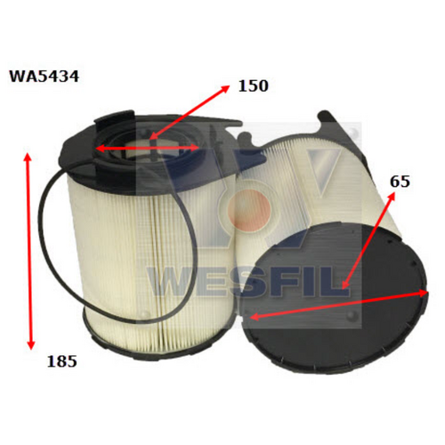 Wesfil Cooper Air Filter A1941 WA5434 thumbnail