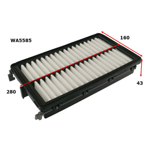 Wesfil Cooper Air Filter Wa5585 A2046 thumbnail
