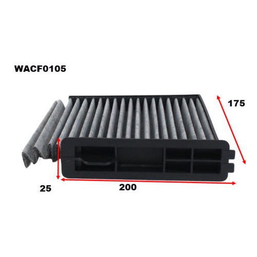 Wesfil Cooper Cabin Filter WACF0105 Rca284p thumbnail