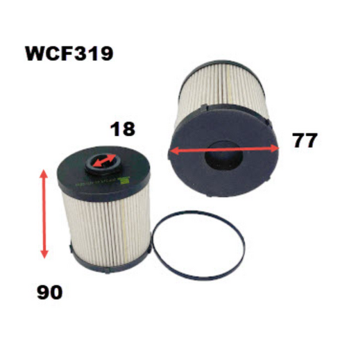 Wesfil Cooper Diesel Fuel Filter Wcf319 R2792P thumbnail