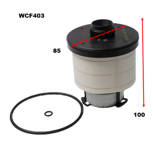 WESFIL COOPER Diesel Fuel Filter R2931P WCF403 thumbnail