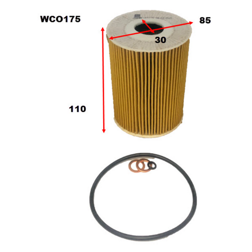 Wesfil Cooper Engine Oil Filter WCO175 R2876P thumbnail