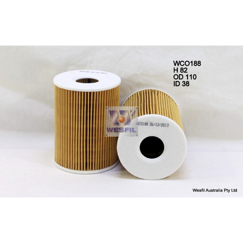 Wesfil Cooper Engine Oil Filter WCO188 thumbnail