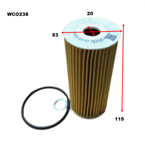 Wesfil Cooper Engine Oil Filter WCO238 R2860P thumbnail