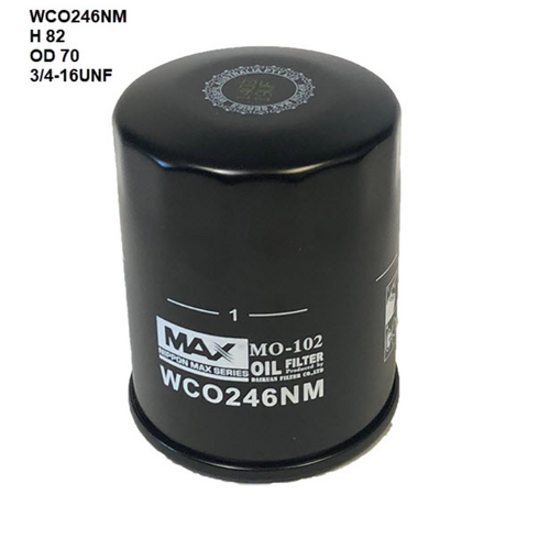 Nippon Max Engine Oil Filter WCO246NM Z1200 thumbnail