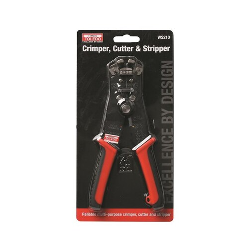 Toledo Wire Crimper Cutter & Stripper 210mm WS210 WS210 thumbnail