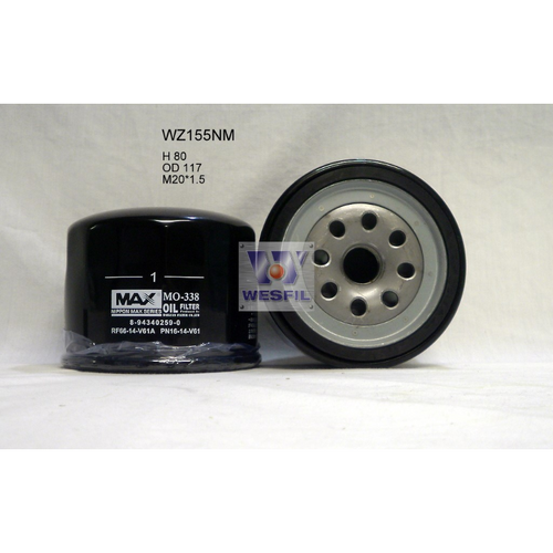Nippon Max Oil Filter Wz155Nm Z155 thumbnail