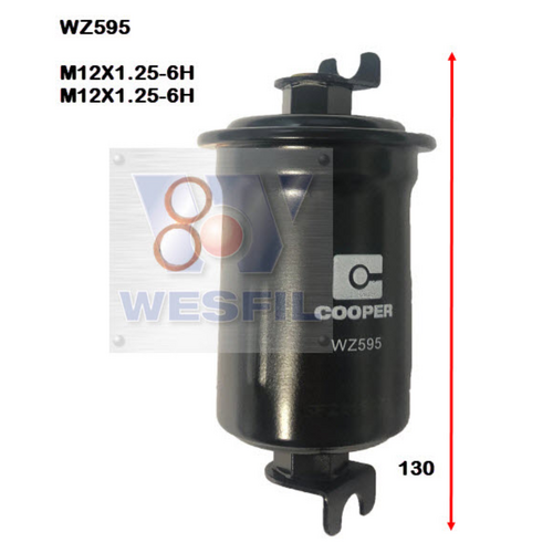 Wesfil Cooper Efi Fuel Filter WZ595 thumbnail