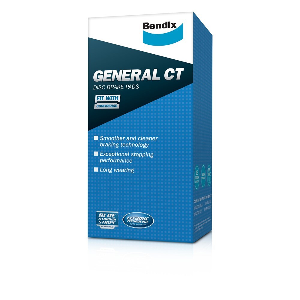 Bendix General CT Front Brake Pads DB1208GCT