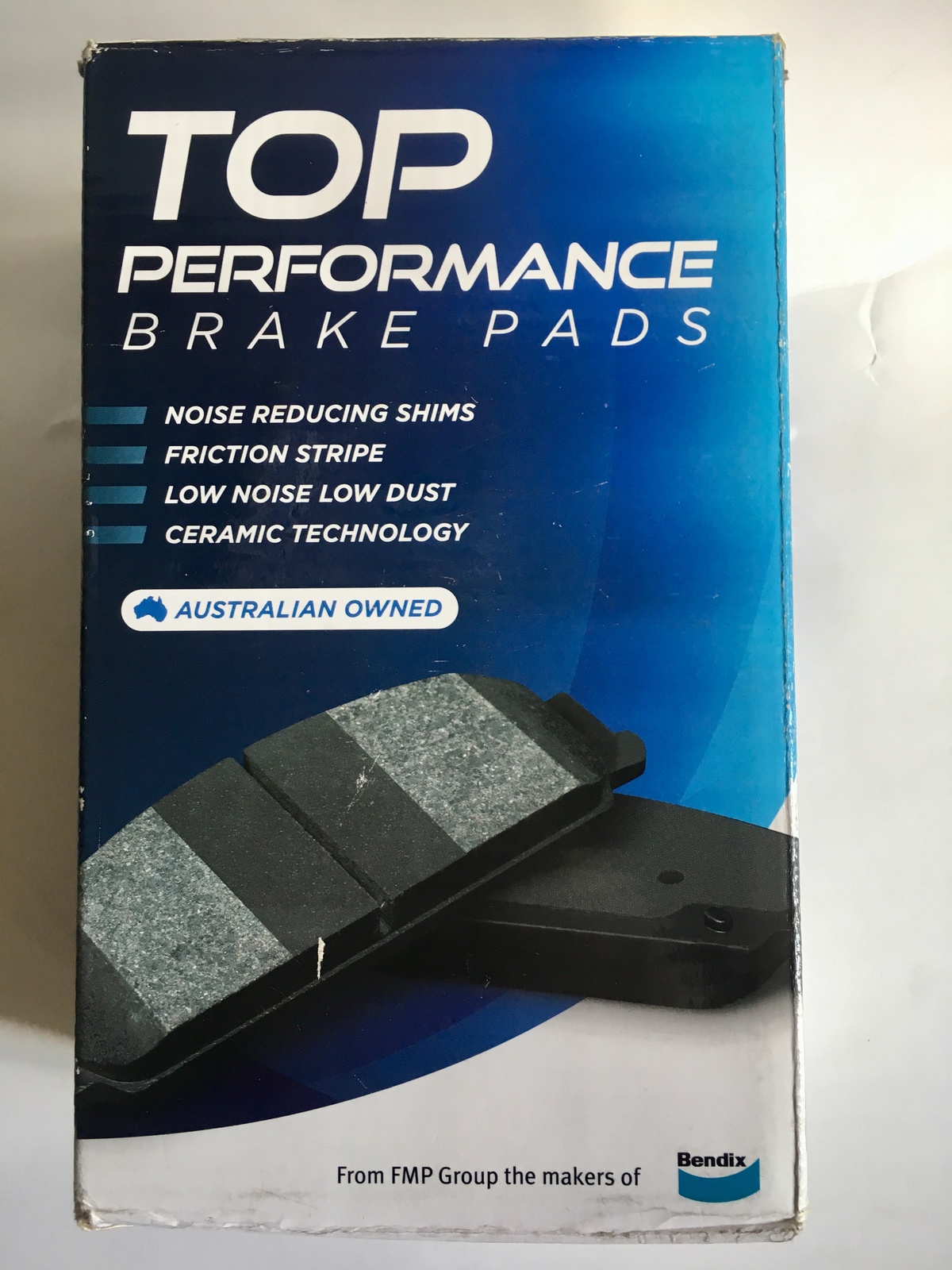 Top Performance Brake Pads from the makers of Bendix Front DB1676TP