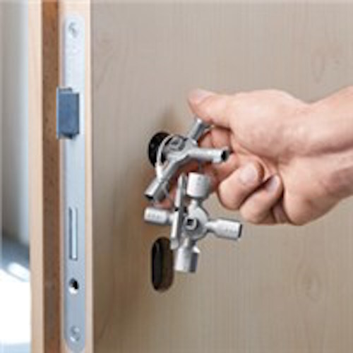 Knipex Twinkey Control Cabinet Key 001101 thumbnail
