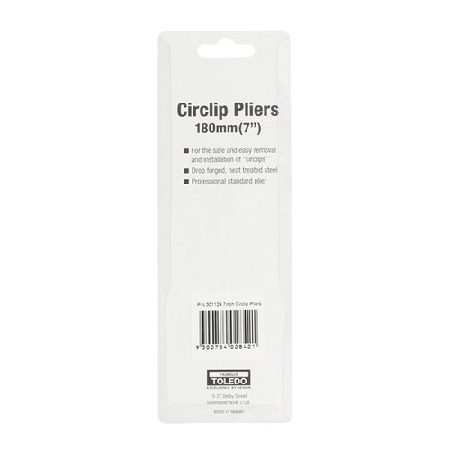 Toledo Circlip Pliers 7in Int Str Tips 301129 301129 thumbnail