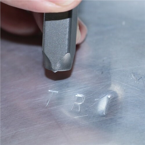Toledo Letter Punch Set A-z 8mm 5/16" 301629 301629 thumbnail