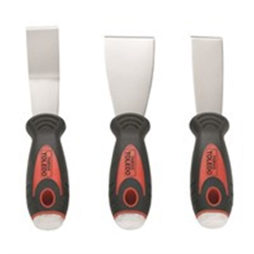 Toledo Stainless Steel Scraper Set 3 Pc 301651 thumbnail