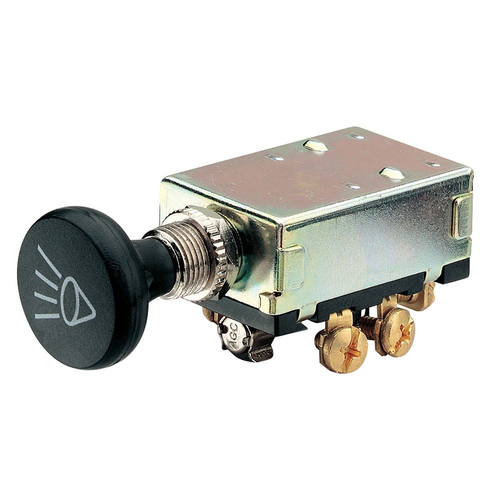 Narva Headlamp Switch Off/On/On Push/Pull 30 Amp Fuse 60013BL thumbnail