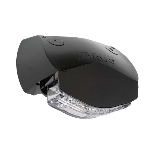 Narva 9-33 Volt Model 16 3 LED Licence Plate Lamp Black Housing and 0.5M Cable 91666 thumbnail