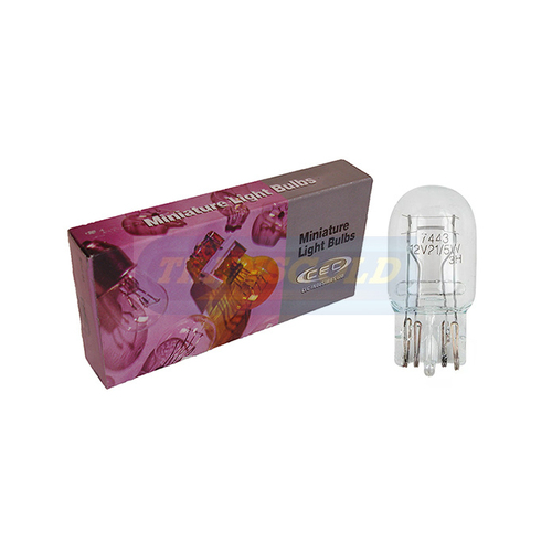 CEC Globe (7443) 12v 21/5w Wedge Ab7443 thumbnail