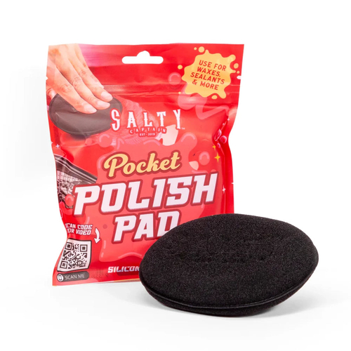 Salty Captain Pocket Polish Pad Wax-On Applicator ACCWOAP thumbnail