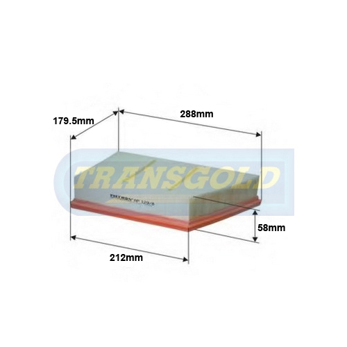 Transgold Air Filter A1871 AF1871 thumbnail