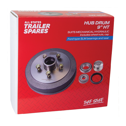 All States Trailer Spares 9" Hub Drum R1904B thumbnail