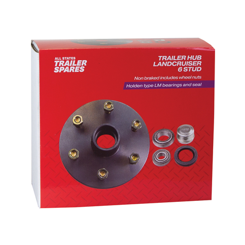 All State All State Hub (blk) Lazy 190mm - Lc6(6x139.7) Lm 91856995 AST-R1909J thumbnail