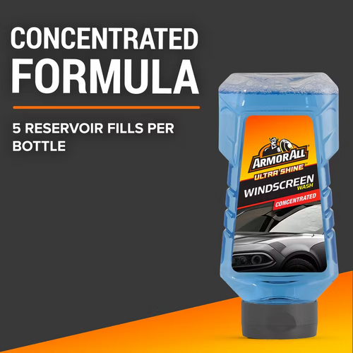 Armor All Ultra Shine Windscreen Wash Concentrate 500mL AUSGLCB-500-1ANZ thumbnail