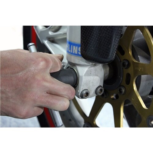 Bikeservice Axle Alignment Tool Front 30mm Ohlins Suits Ducati BS55303 BS55303 thumbnail