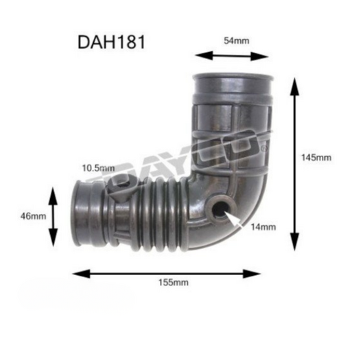 Dayco Air Intake Hose DAH181 thumbnail
