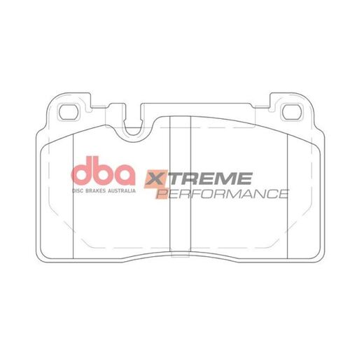 DBA Front Extreme Performance Brake Pads DB15111XP thumbnail
