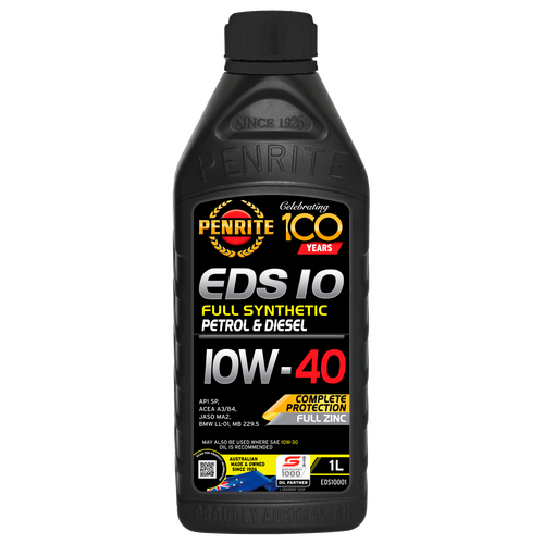 Penrite EDS10 Full Synthetic Engine Oil 10W-40 1L thumbnail