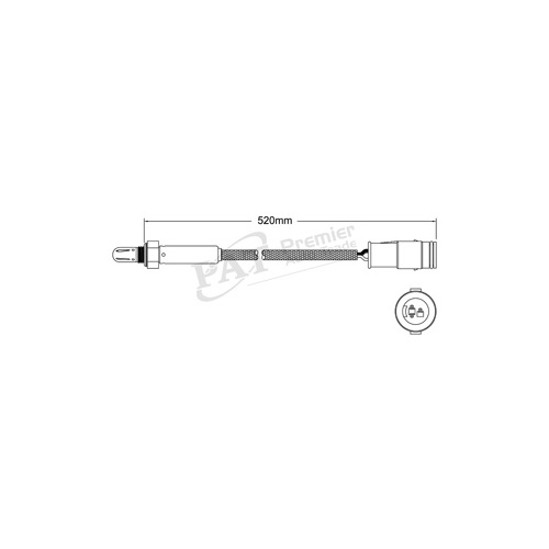PAT Pre-cat Converter Oxygen Sensor EGO-267 thumbnail