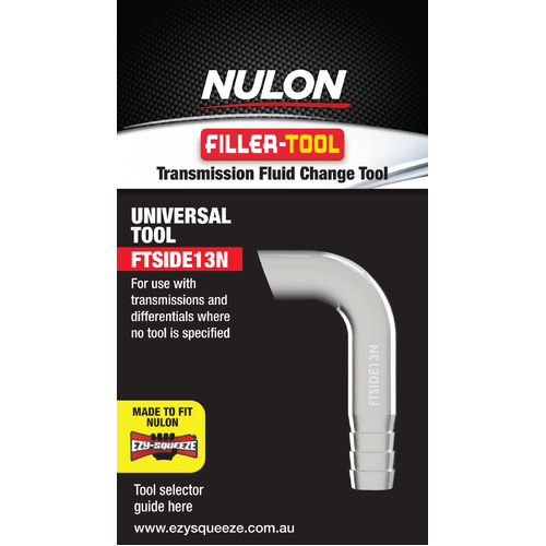 Nulon FTSIDE13N Side Fill Transmission Filler Tool thumbnail
