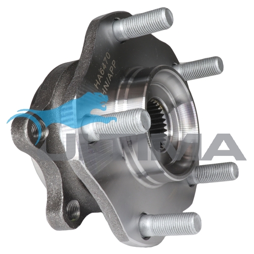 Ultima Front (either Side) Wheel Hub & Bearing Assembly (1) HA6470 thumbnail