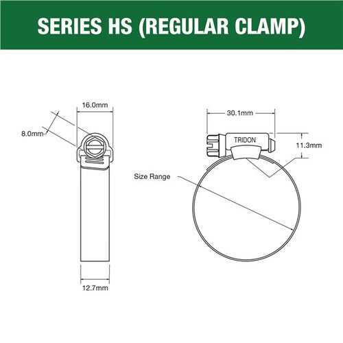Tridon Clamp 27-51 Mm HS024P thumbnail