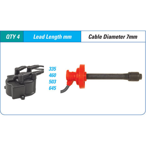 Icon Ignition Lead Set & Distributor Cap ILS-028M thumbnail
