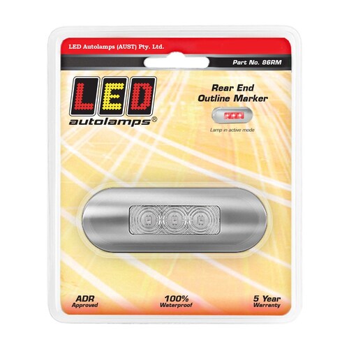 LED Autolamps 86RM Rear End Outline Marker thumbnail